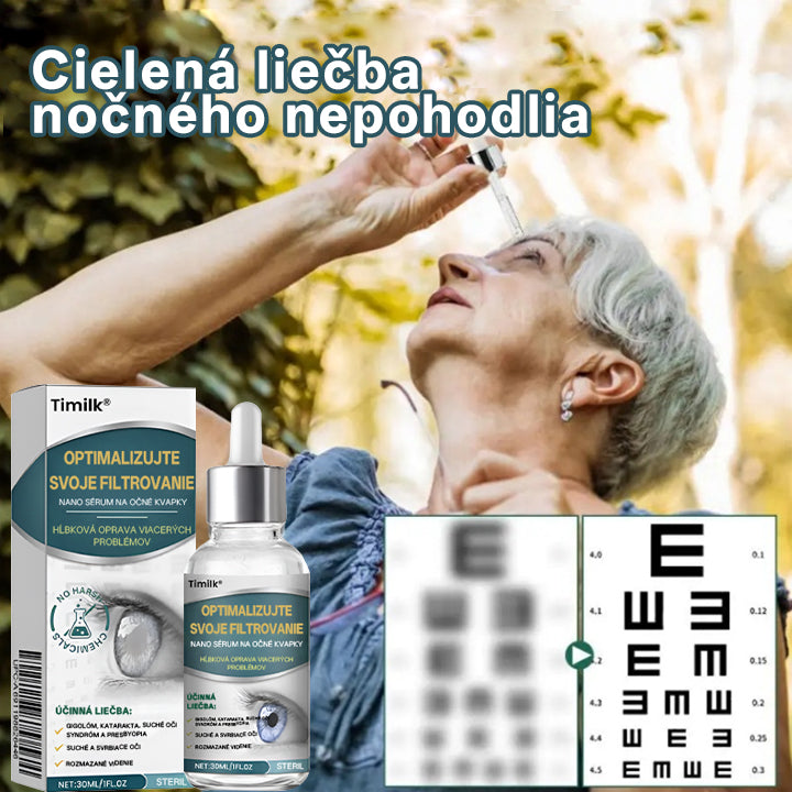 Očné kvapky Timilk® OptiFusion Nano sérum💡