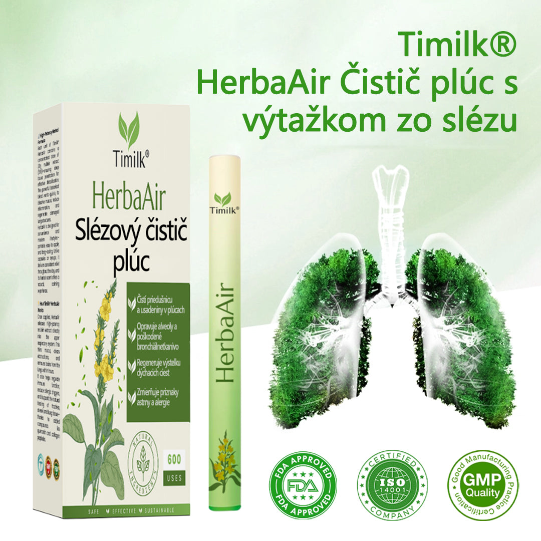 Timilk® Divozel na čistenie pľúc️🟧🔶
