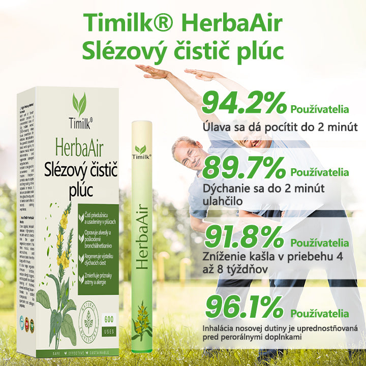 Timilk® Divozel na čistenie pľúc️🟧🔶