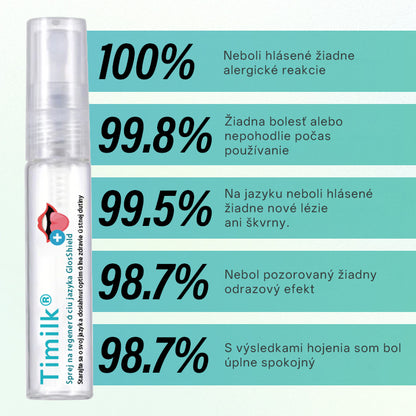 Sprej na regeneráciu jazyka Timilk® GlosShield💧